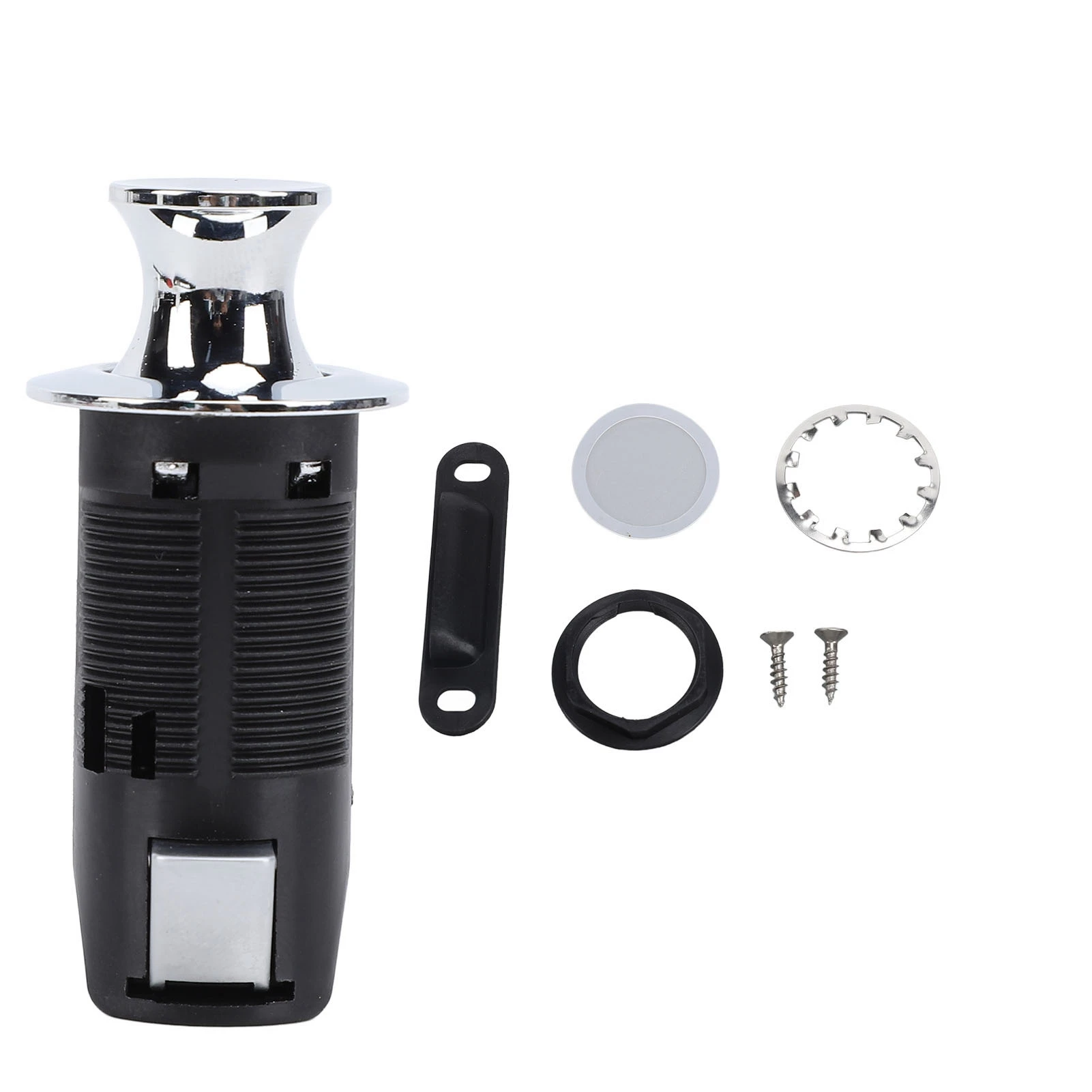 

Кнопочный замок для шкафа на колесах, стильный вид, ручка ящика шкафа без ключа, кнопочная защелка для яхты на колесах, дома на колесах, кемпера