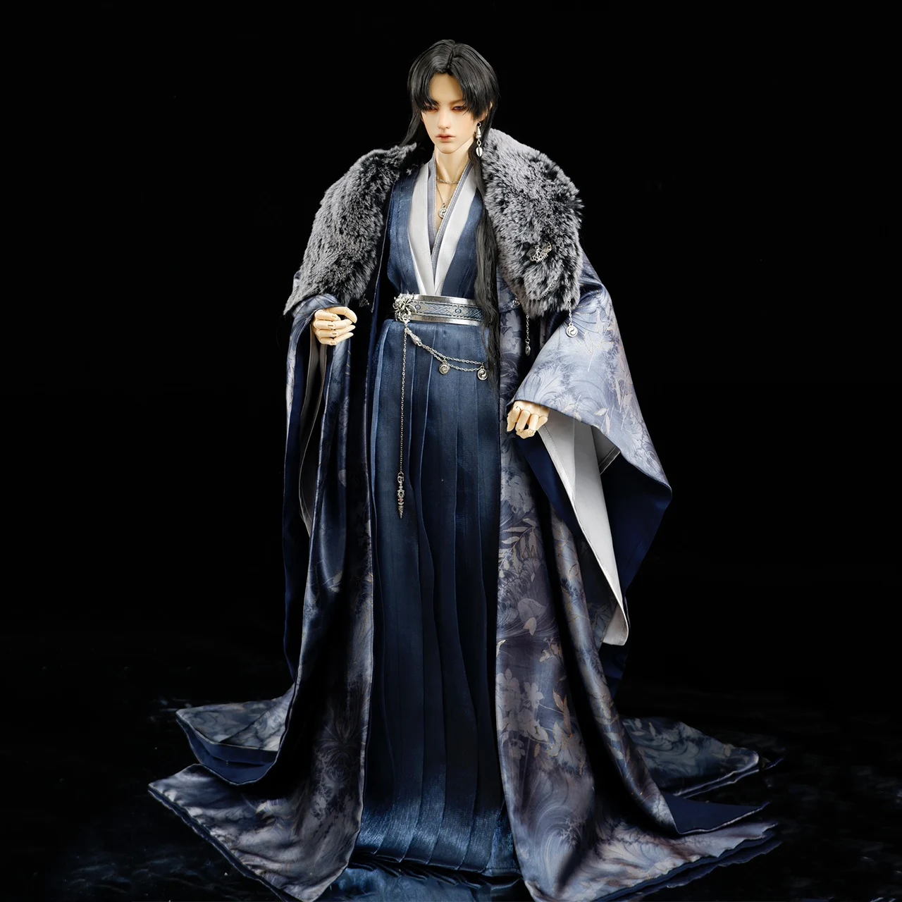 

1/3 Scale BJD Hanfu Robe Ancient Costume Warrior Outfit For POPO68 Longhun73 ID75 Strong Uncle Doll Clothes Accessories A1817