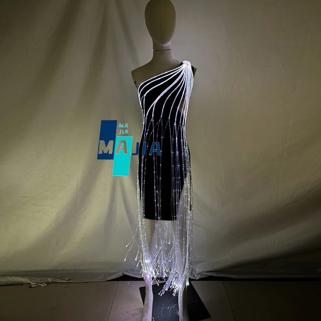 Women's Remote Control LED Tutu Leotard - USB Rechargeable Color Changing Light Up Ballet Dance Costume for Stage Performance