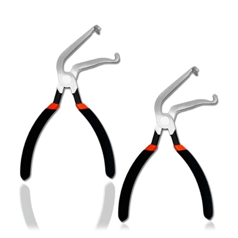 AT51-2Pcs Electrical Disconnect Pliers,Electrical Connector Pliers For Cars,Fuel Line Petrol Clip Pipe Pliers For Automotive