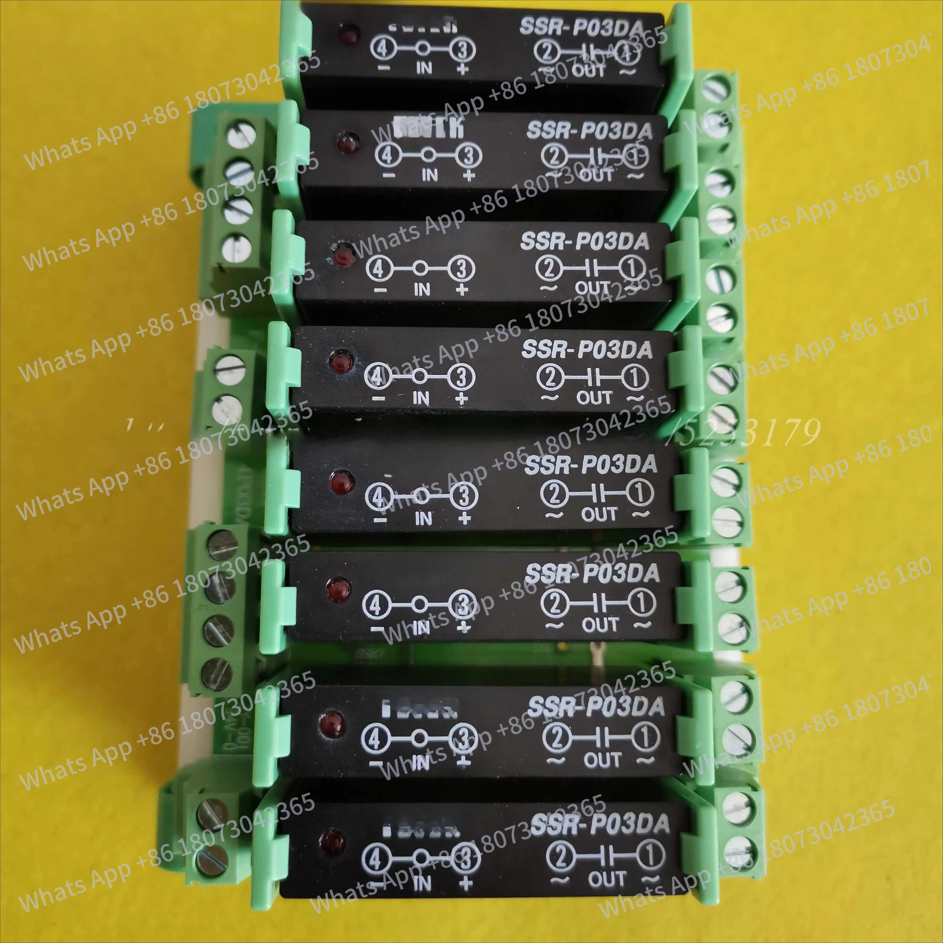 

SSR-P03N-8P Новый оригинальный SSR-P03DD SSR-P03DA Модуль твердотельного реле