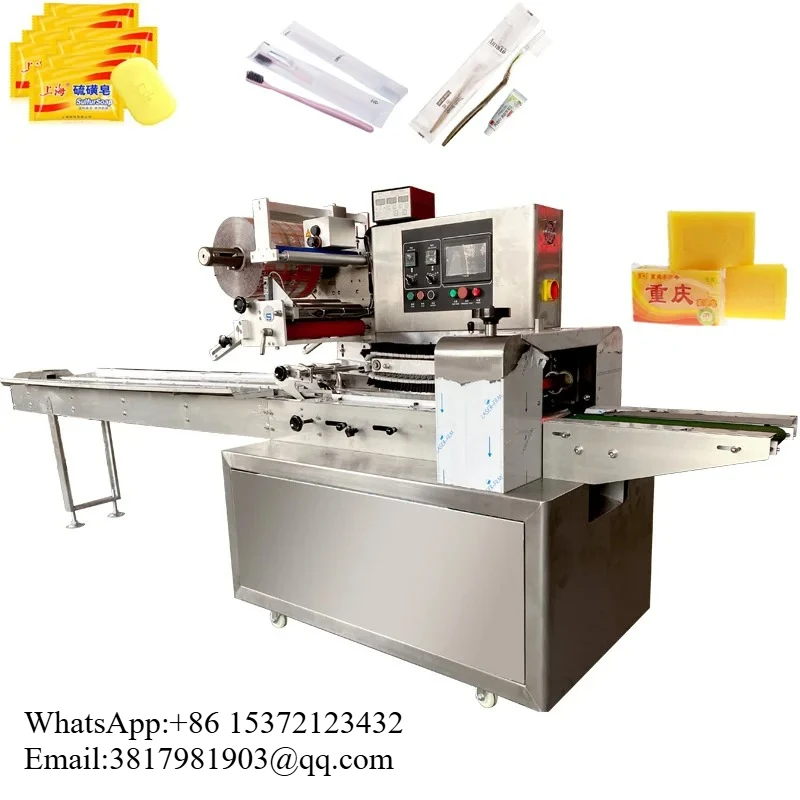 

Cheap Wrapper Flow Pack Machine Horizontal Packaging Machine Automatic Packing Machine