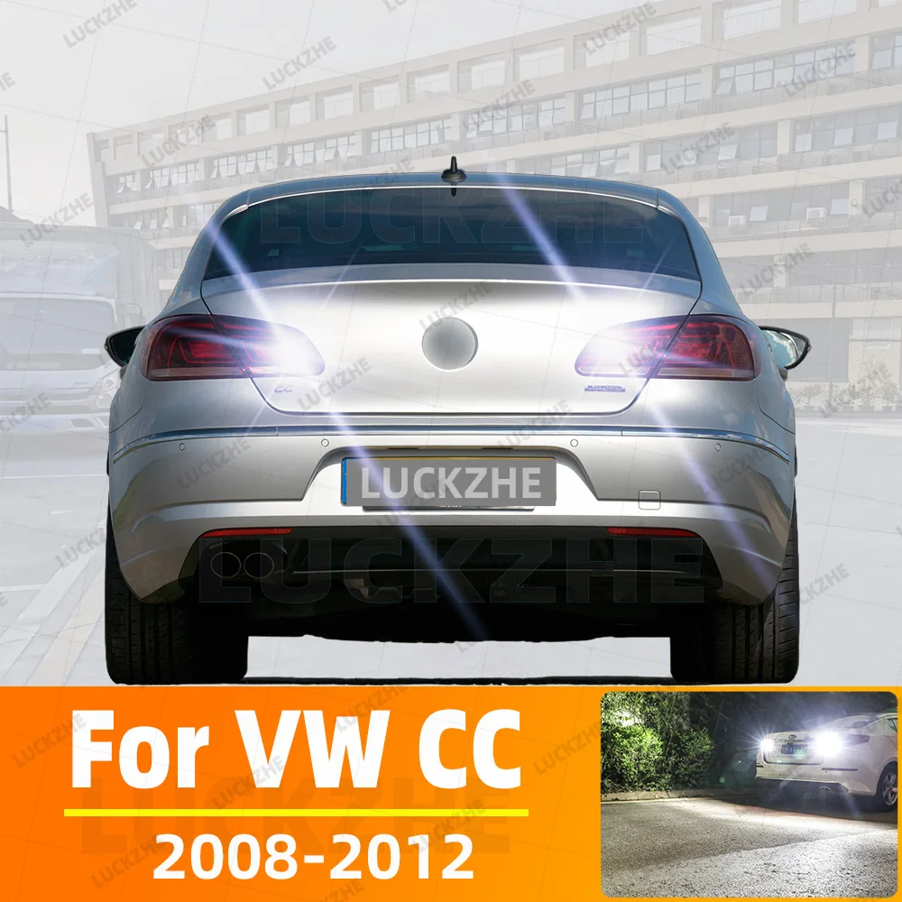 

2pcs LED Backup Light Blub Reverse Lamp H6W BAX9S 64132 Canbus No Error For VW Passat CC B6 2008 2009 2010 2011 2012