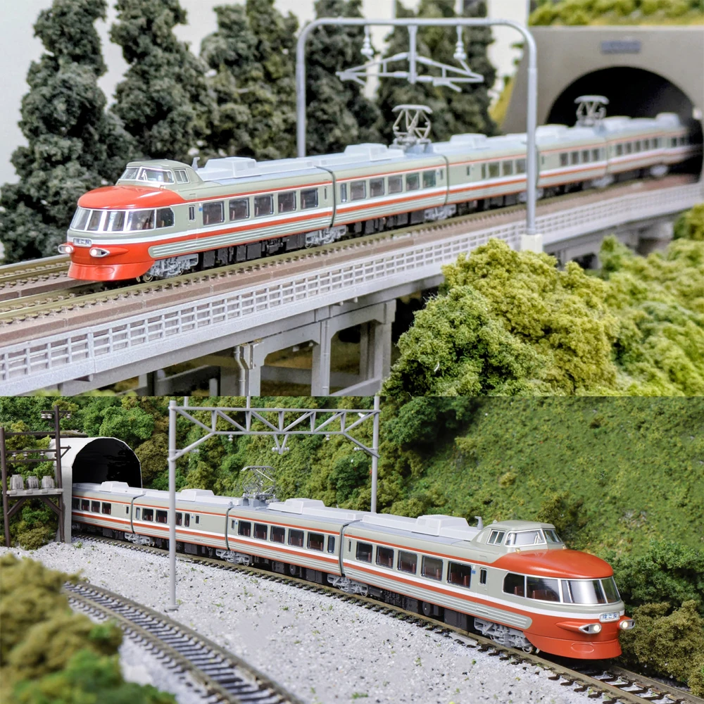 

KATO N Scale 1/160 Train Model, NSE Type 3100 Series Odakyu Romancecar 11-car Set with Motor Train Set Boys' Toy Gift