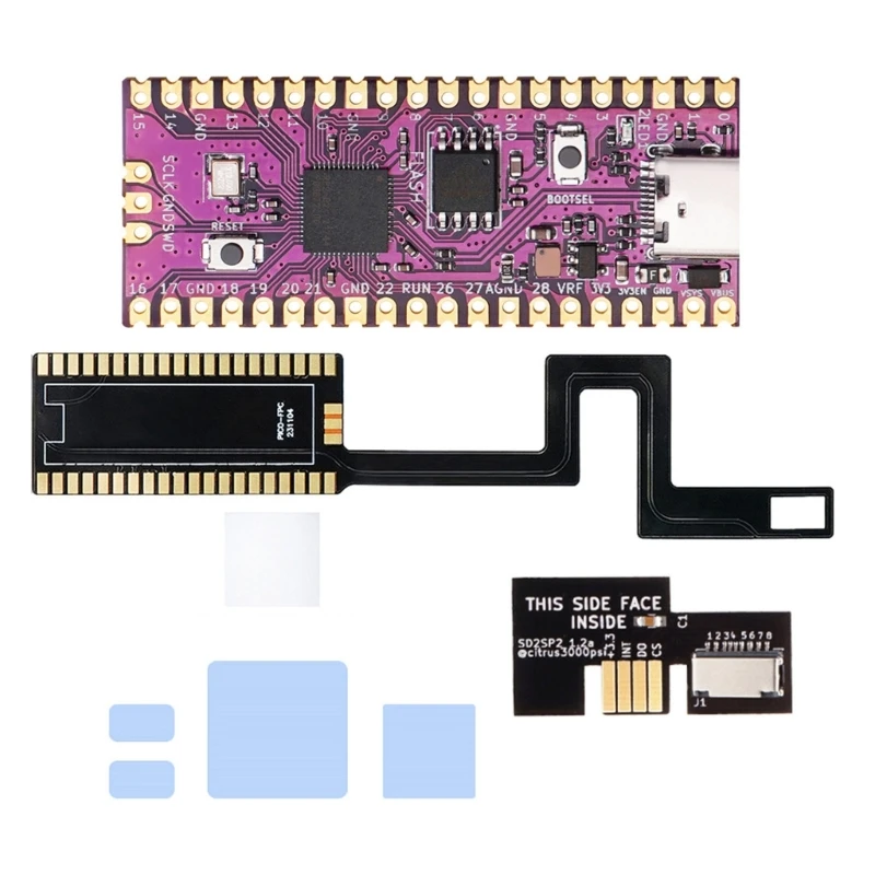 สายริบบิ้นพร้อมอะแดปเตอร์ SD2SP2 สำหรับคอนโซล Retro Dol-001 25UB