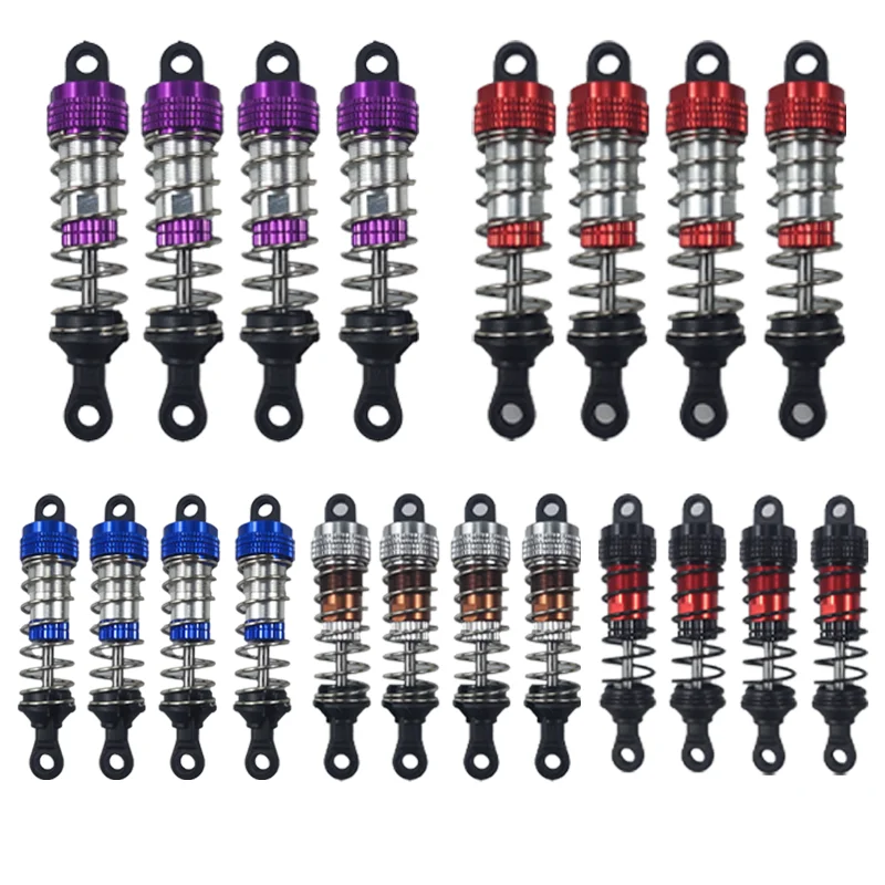 

Aluminum Metal Oil Filled Shock Absorber Front&Rear For 1/14 WLtoy 144001 1316 RC Car Crawler Short Course Truck Upgrad Part