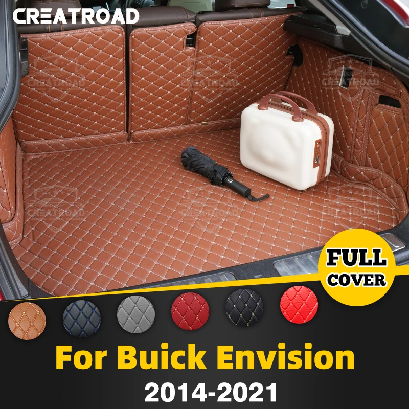 

CREATROAD для Buick Envision 2014-2021 2020, автоматический коврик для багажника с полным покрытием, автомобильный защитный коврик, грузовая подкладка, аксессуары для интерьера