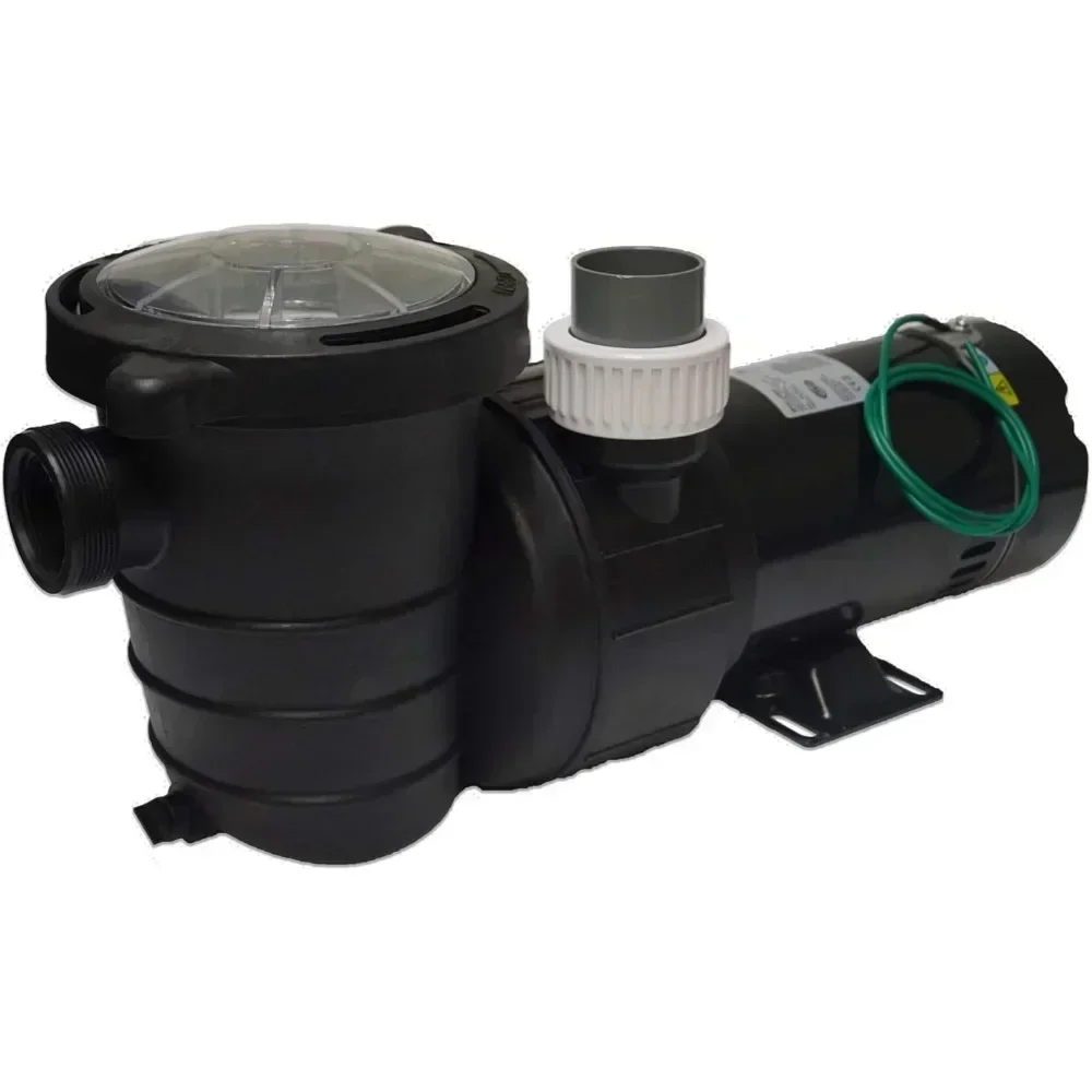 High efficienc yexternal pump with maximum flow rate gallons per hour This self-priming heavy-duty external water pump