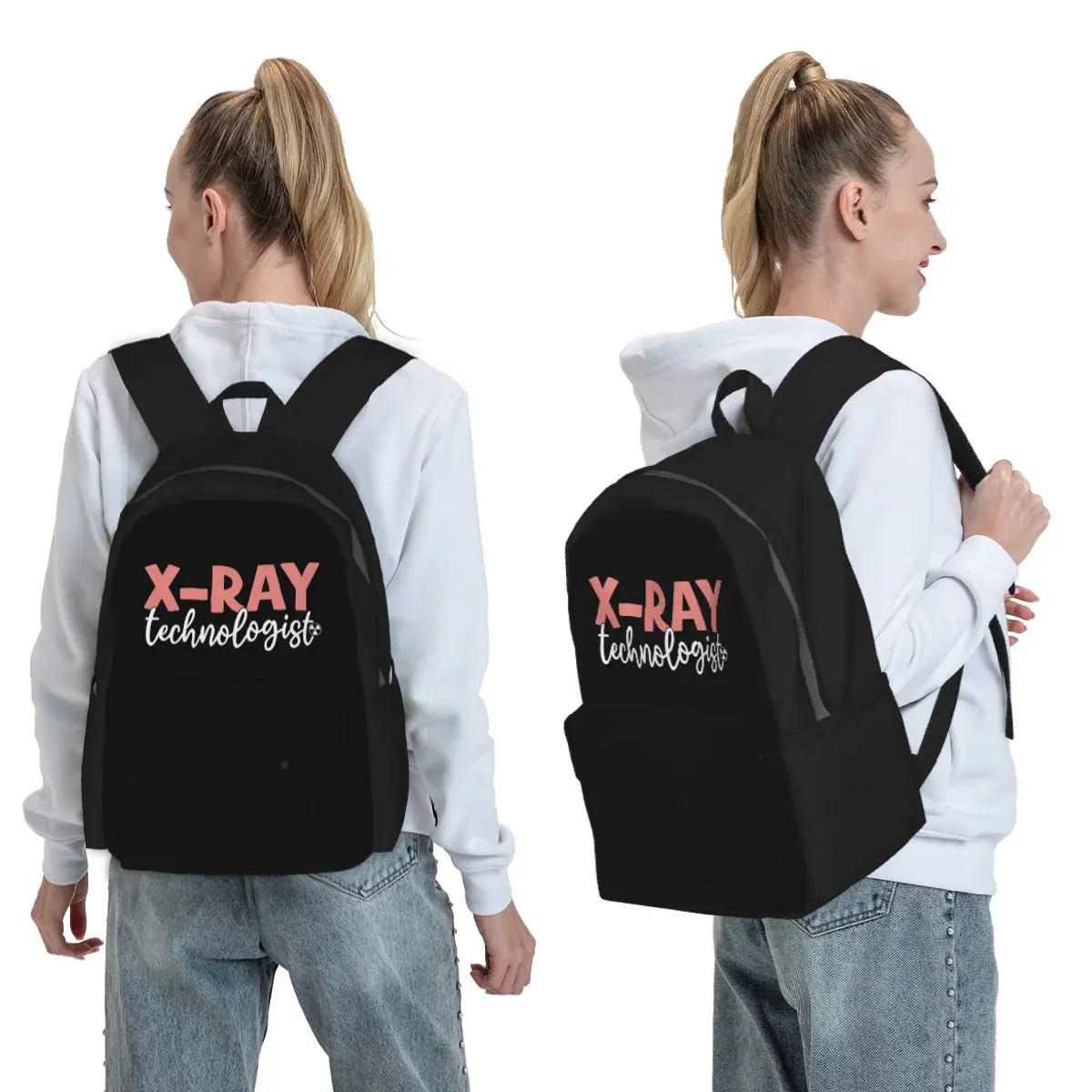 

X Ray Technologist - Radiology Department Backpack Boys Girls BookBag Children School Bag Computer Shoulder Bags for Men Women