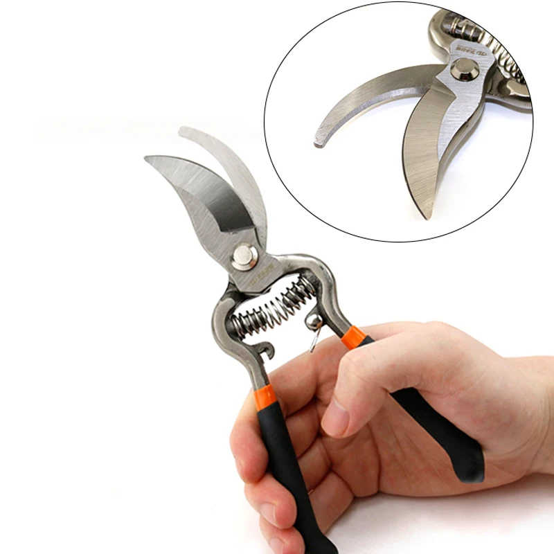 8/10 "Heavy Gartenschere Pruners Schneider Beschneiden Werkzeug Langlebig Zweig Geschnitten Schere Anlage Trimmer Garten Schere Gartengeräte