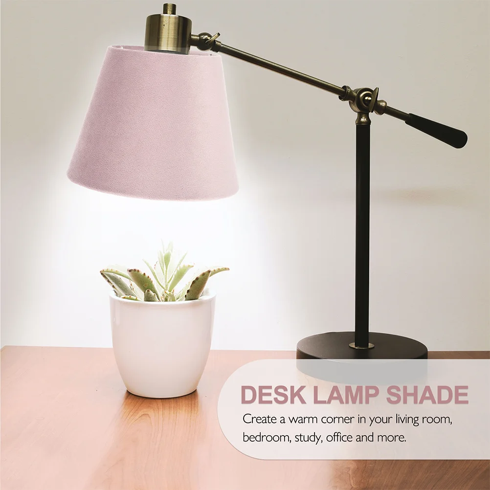 2 قطعة ظلال مصابيح استبدال أغطية الضوء لمصابيح طاولة المكتب E27 E14 تصميم بسيط لدراسة غرفة المعيشة