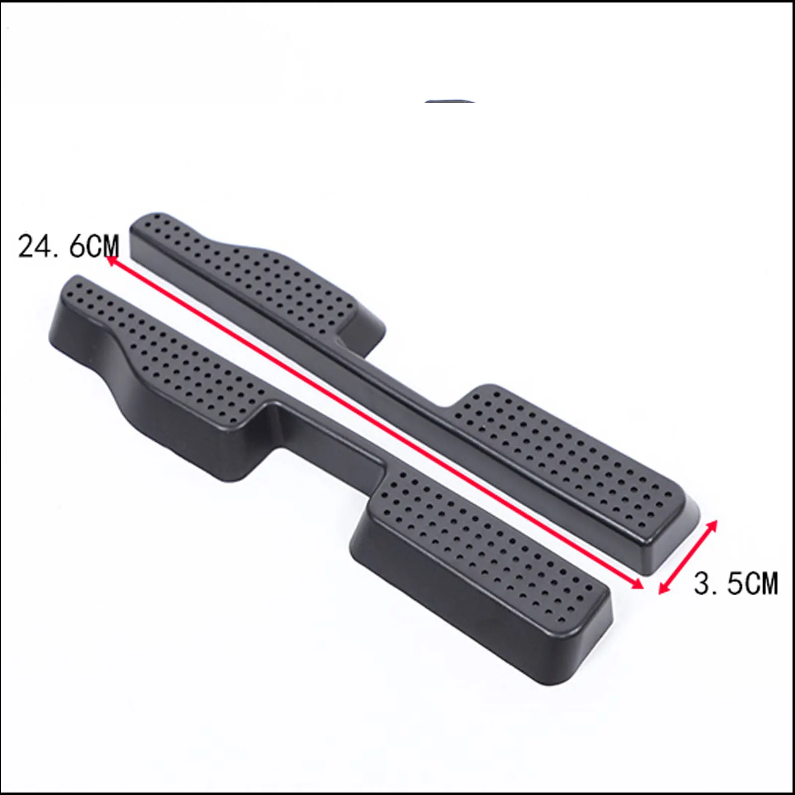 For BMW 5 Series G60 2023+ Dust cover for air outlet under car seat ABS Auto Accessories 2 Pcs