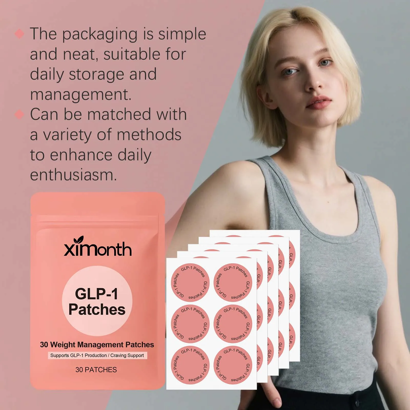 تصحيح فقدان الوزن حرق الدهون التخسيس الجسم السموم الرطوبة-إزالة الشر تشديد ثبات تحسين المعدة تشكيل البطن ملصقات #3