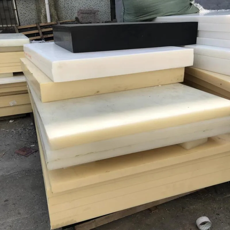 Folha Plástica das Placas do Abs Materiais do Engeering do Cnc Bege Preto