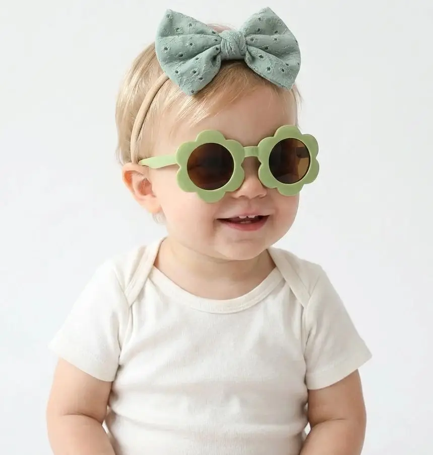 New Bow Baby Headband and Glasses Set for Cross-Border Trade