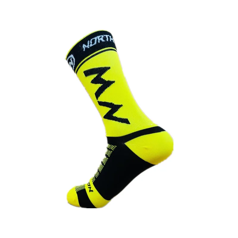 Chaussettes de sport professionnelles unisexes, pour vélo, course à pied, basket-ball, cyclisme, haute qualité