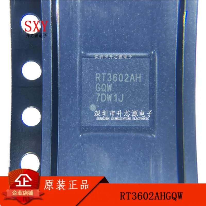 Original RT3602AHGQW RT3602AH/AJ/AE/ACGQW WQFN-52 PWM controller chip
