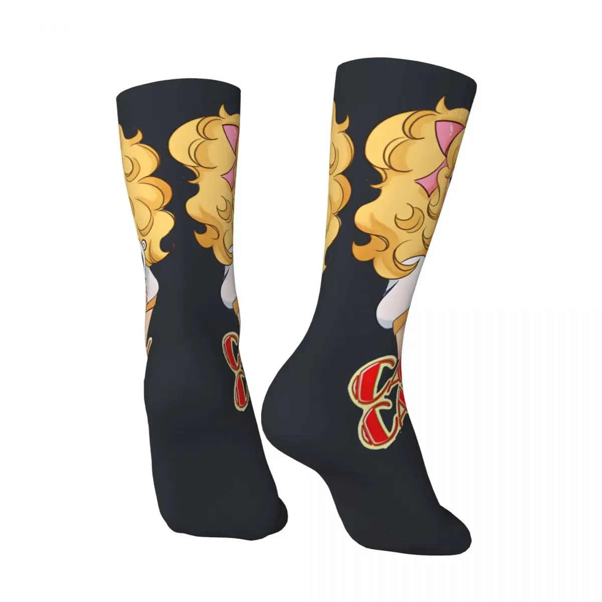 Cartoon Anime Men\'s graphic Socks Unisex Candy Candy Harajuku Pattern Printed Funny Novelty Crew Sock Boys Gift official-website