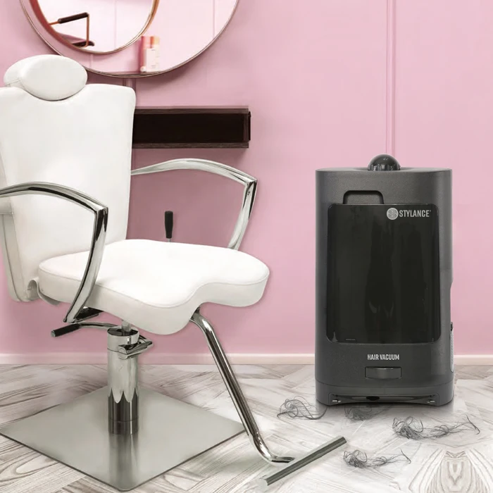 Hair Salon Vacuum Cleaner Contactless Activation Infrared Induction Start Hair Salon Vacuum Cleaning Devic Salon Accessories