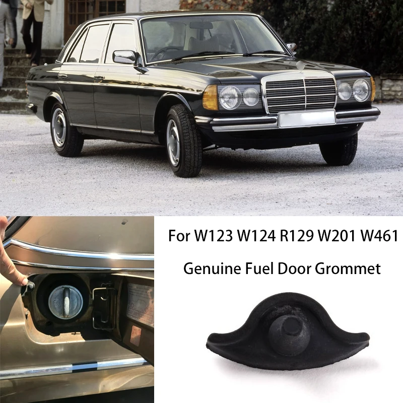 Orignal Genuine Fuel Cap Cover Rubber Buffer For Mercedes Benz W123 W124 R129 W201 W461 Fuel Door Grommet OEM