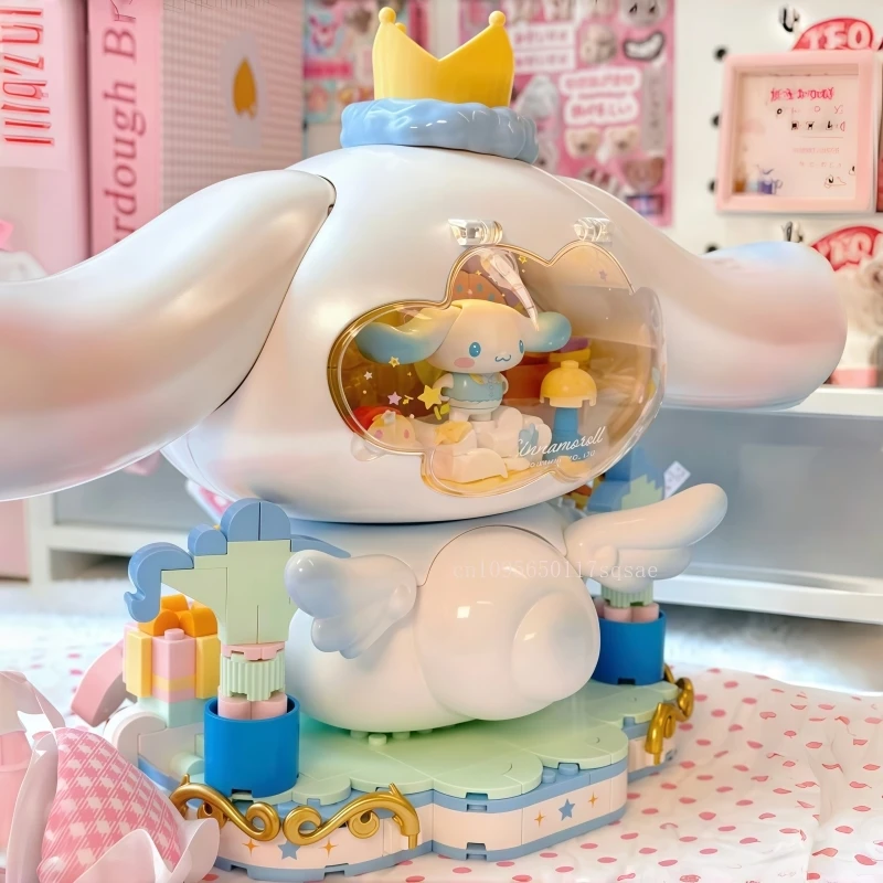 

Новая серия конструкторов Cinnamoroll: аниме-модели для сборки, украшения, световые эффекты, коллекционные игрушки, подарки