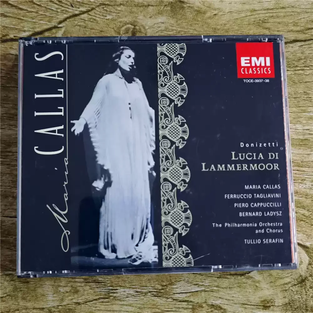 

CD 2CD DONIZETTI LUCIA DI LAMMERMOOR CALLAS SERAFIN Режиссер: Furutomoni Оркестр и запись хору: 1959 г.
