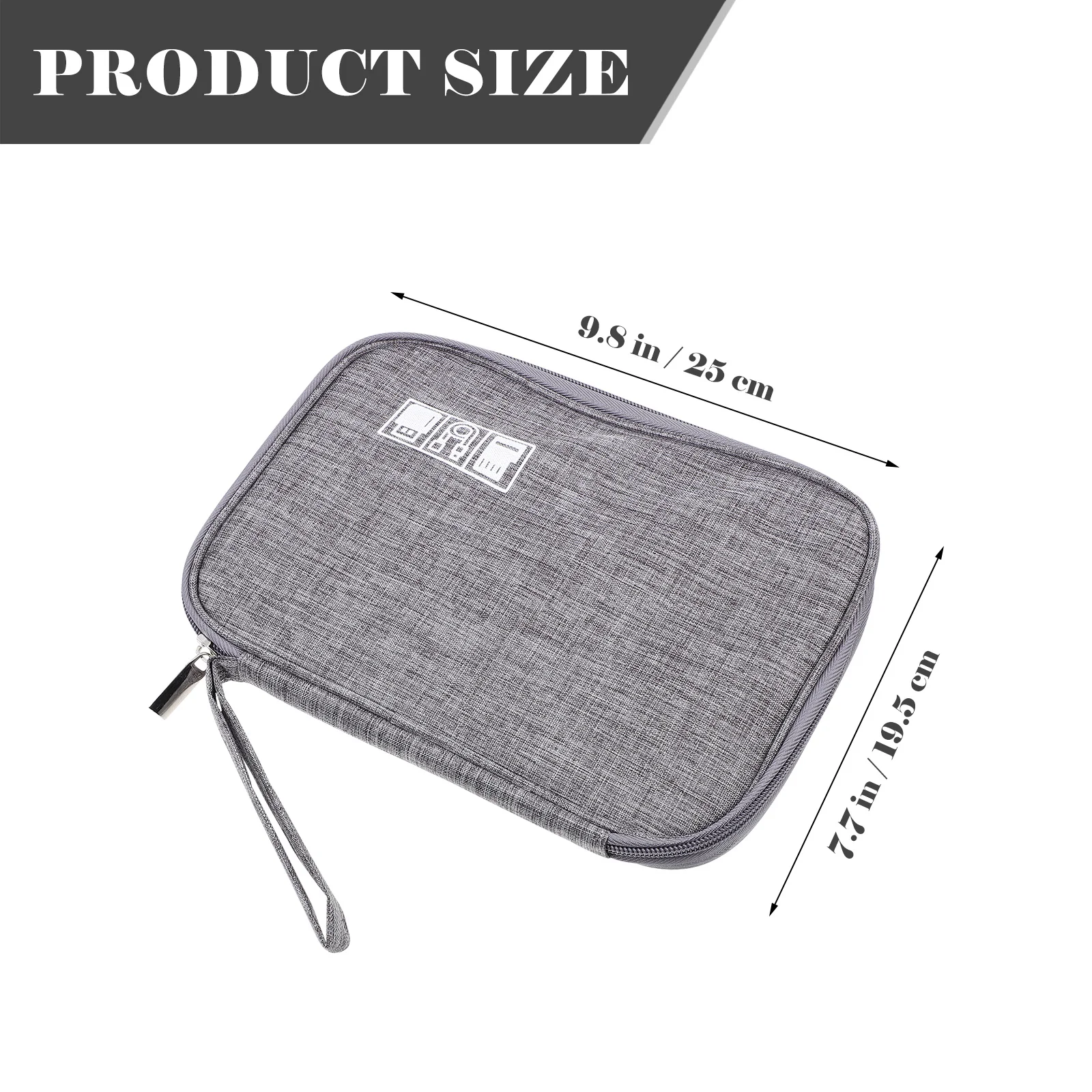 Digital Organizer Bag Portable Waterproof Cable Case For Travel Tech Accessories Storage Charging Cord Organizer