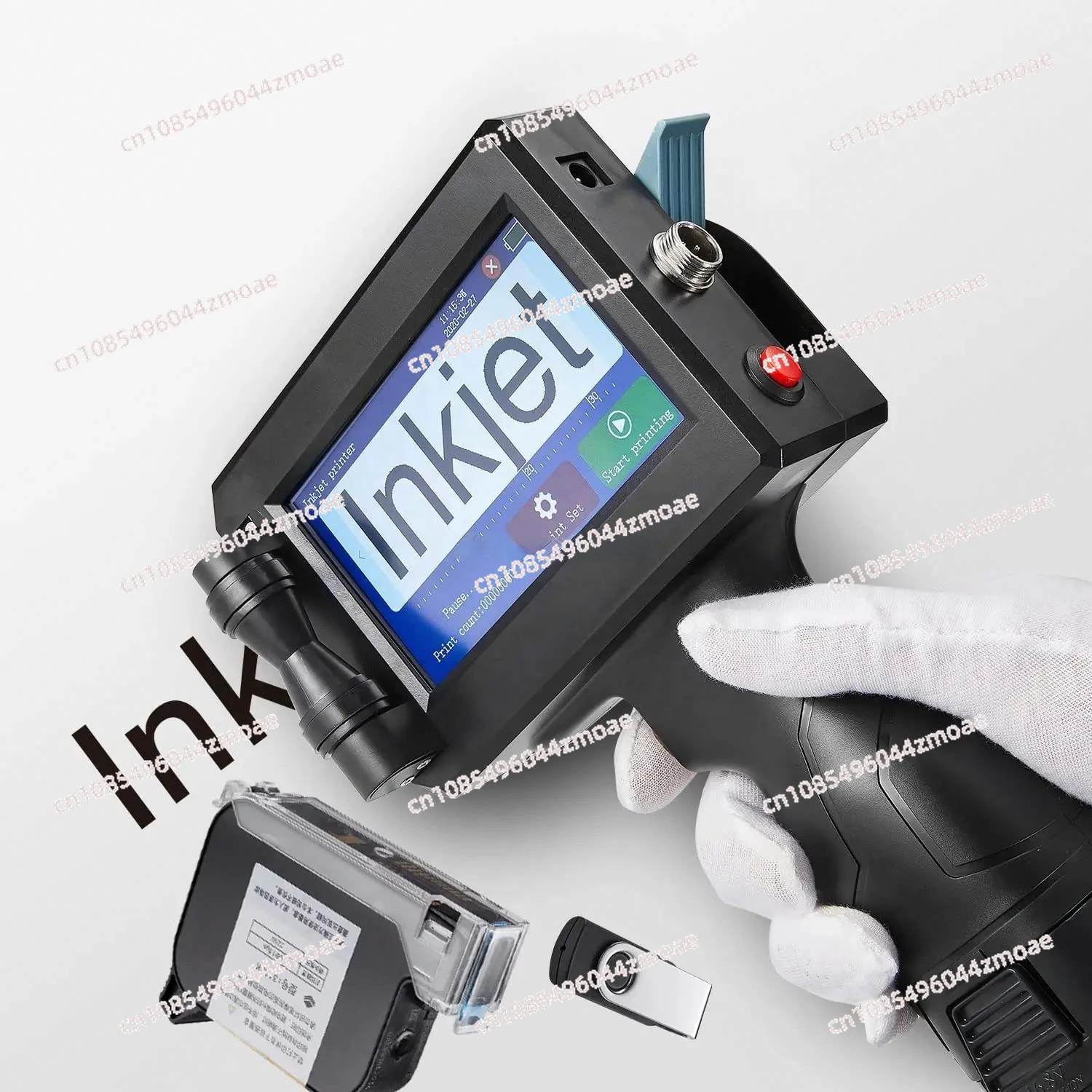 Good Performance Portable Inkjet Date Coder Printer Handheld Inkjet Printer Small Inkjet Printer