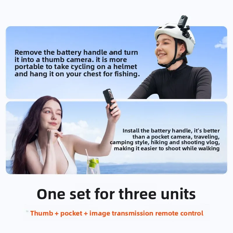 SJCAM C400 Pocket 4K HD Video Action Camera 2025 New Arrival High Quality Handheld Camera With Detachable Rotating Screen Design - Image 4
