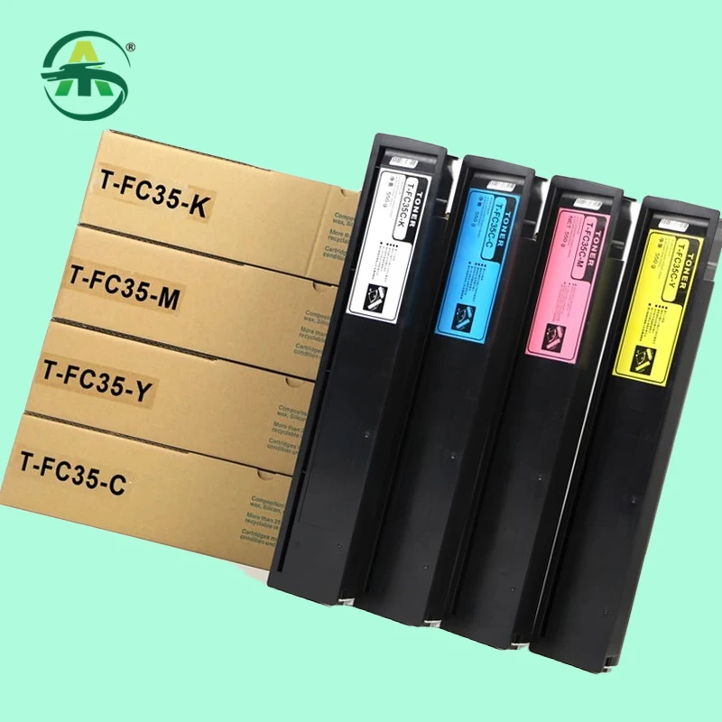 

1 шт. T-FC35 тонер-картридж для Toshiba e-Studio 2500C 3500C 3510C тонер-порошок, совместимые поставки для копировальных аппаратов