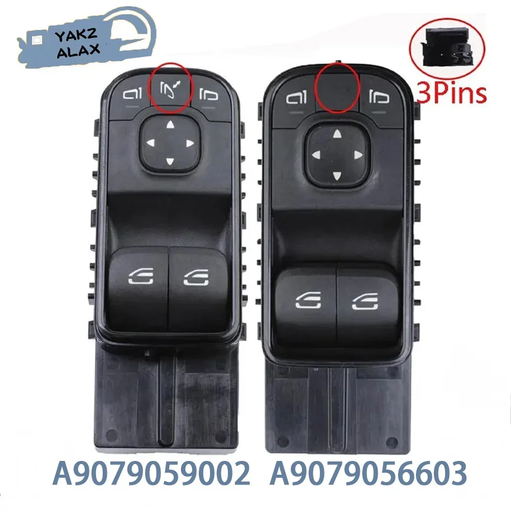 A9079059002 A9079056603 Electric Master Power Window Control Switch for 2018 2019 2020 2021 Mercedes Benz Sprinter 3500 XD