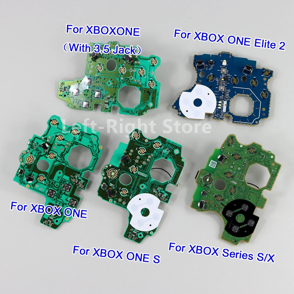 6PCS For Microsoft XBOX Series S X FOR XboxOne Slim Elite 2 Power Circuit Board Supply Panel Game Controller Program Chip