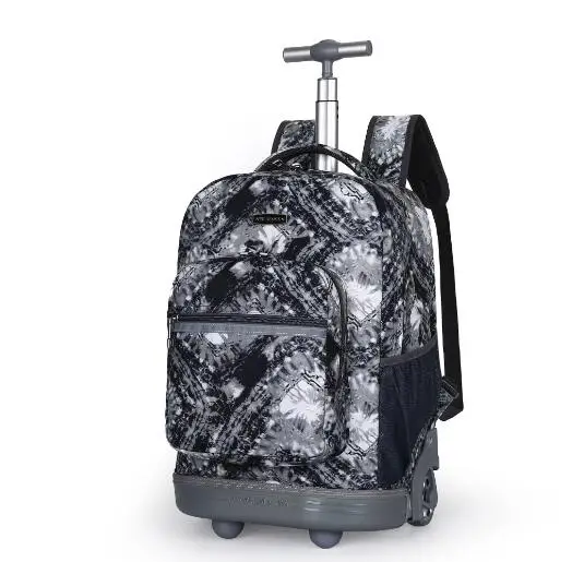 Children School Rolling backpack 18 inch Wheeled backpack for kids School backpack On wheels Trolley backpacks bag for teenagers