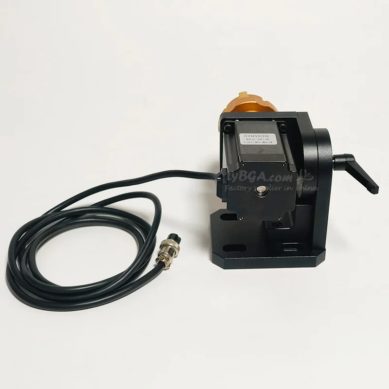 خاتم محور دوار للمجوهرات مع مشبك نحاسي لآلة النقش بالليزر للأشعة فوق البنفسجية CO2 #5