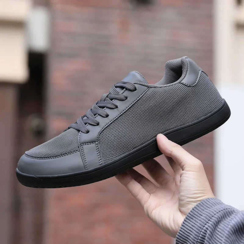 Wide Toe Casual Shoes for Men and Women Barefoot Soft Sole Flats Non Slip Walking Footwear Plus Size Comfortable image 6