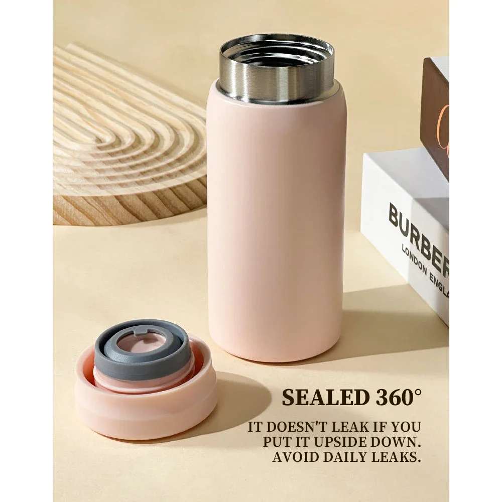 200ML Mini Tumbler 316 Stainless Steel Thermos Bottle for Coffee Cold and Hot Thermal Mug Portable Water Bottles for Girls