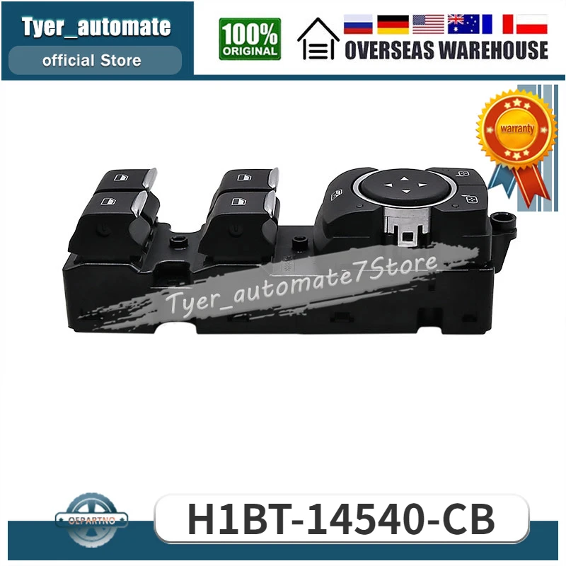 

H1BT-14540-CB Master Power Window Switch Control For Ford