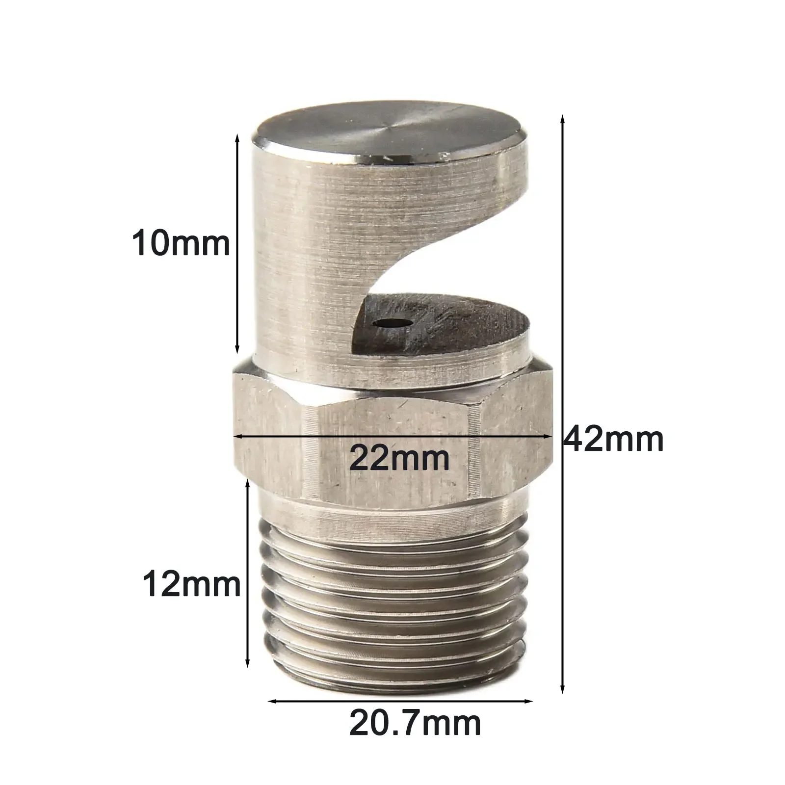 Huis En Tuin Boomless Nozzle 1/2 Inch Rvs Deflector 140-170 Graden Spuithoek Tuin Bewatering systeem