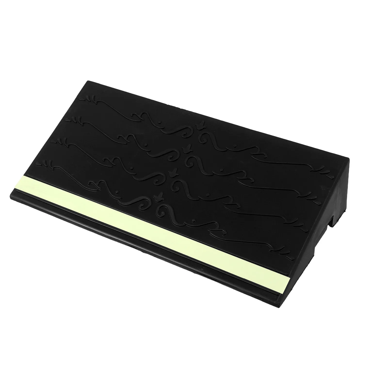 25x4.5cm Robot Vacuum Threshold Ramp Small Modular Ramp Climbing Pad Angled Entry Mat Doorway Transition Strip Non Slip