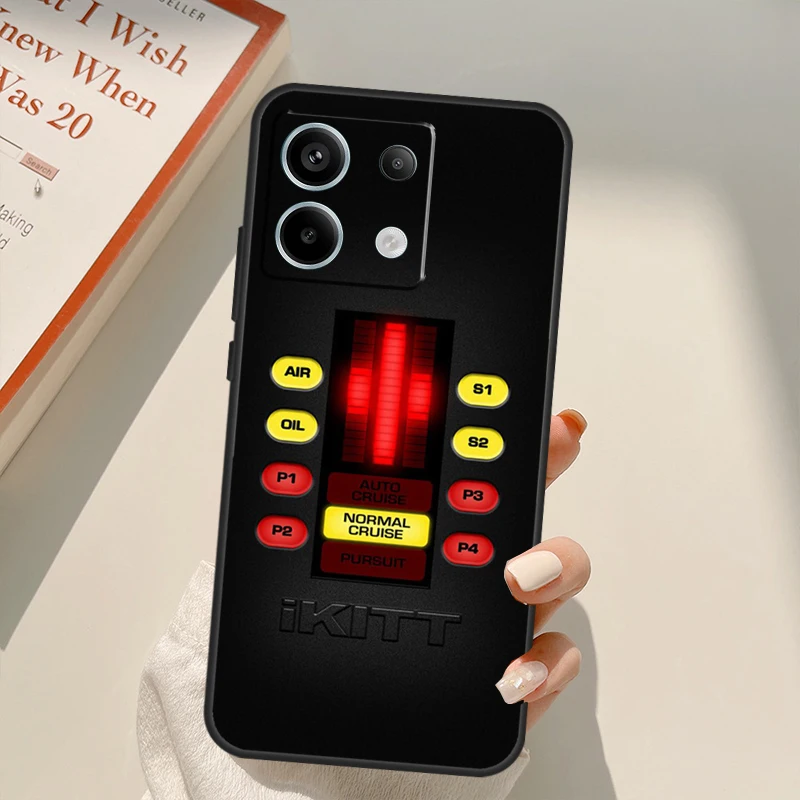 Knight Rider KITT Car Funda For Xiaomi Redmi Note 14 13 10 11 12 15 Pro Plus Case For Redmi 15 14C 12C 10C 13C 15C - view 4