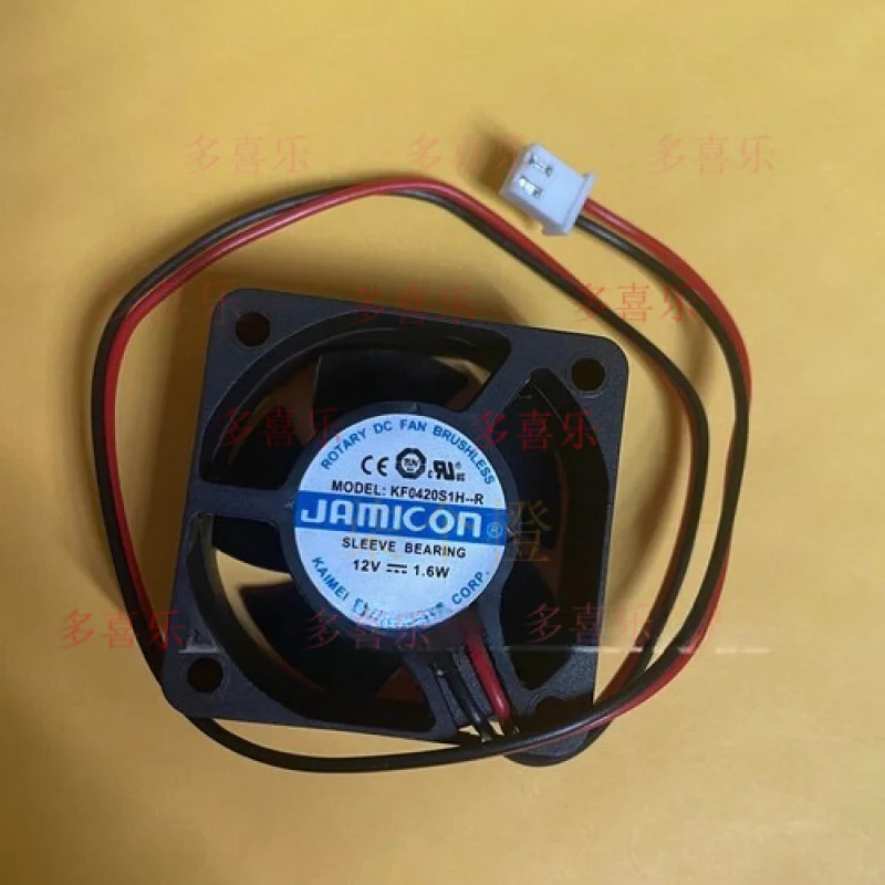 EE   Original for JAMICON KF0420S1H-R DC12V 1.6W 4CM 4020 UPS cooling fan