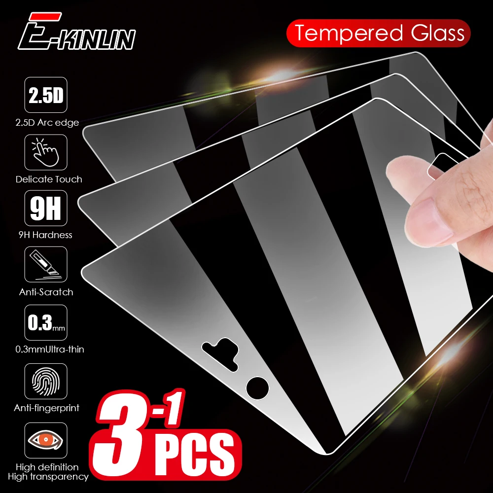 9H 2.5D Tough Screen Protector Tempered Glass For Nokia 23 M 8 V 5G UW 7 6 2018 5 3 2 1 Plus Clear Protective Glass Film