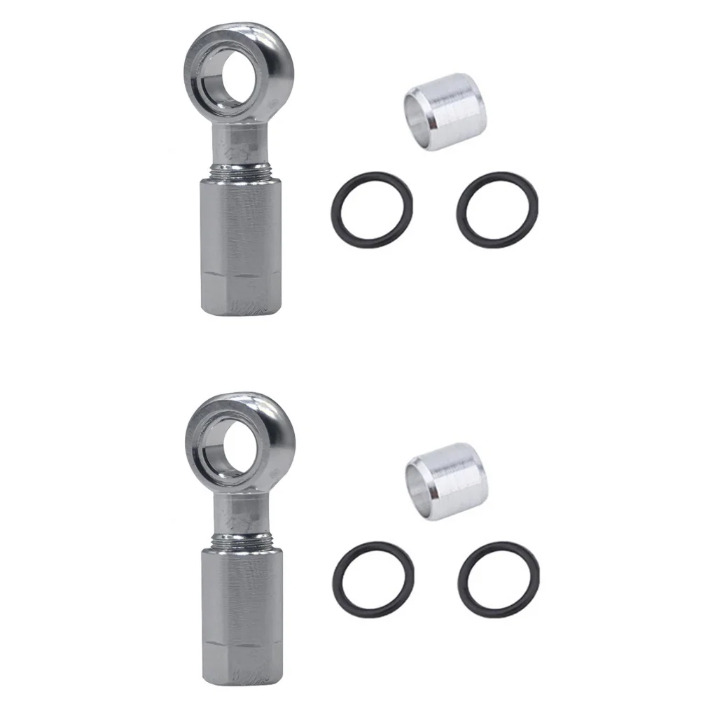 2 Set Bike Hydraulic Brake Olive Hose Connector Aluminium Alloy Bike Hydraulic Brake Olive Kit For Banjo Fitting For Magura