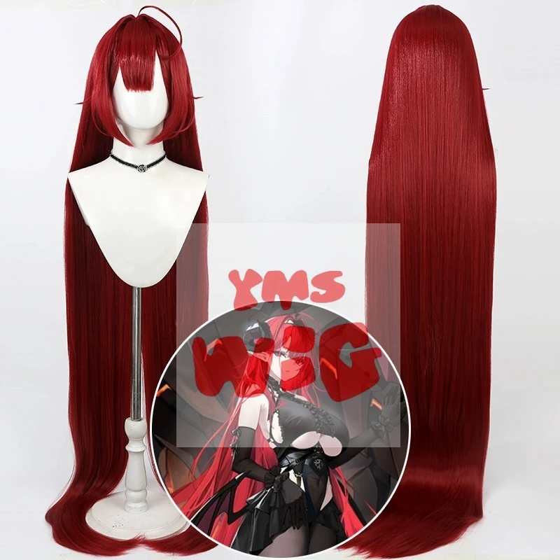 

New 140CM Long Azur Lane KMS Hindenburg Cosplay Wig Heat Resistant Synthetic Hair Halloween Carnival Party Role Play + Wig Cap