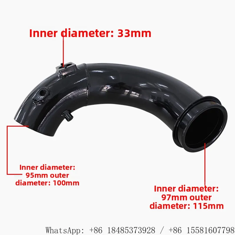 Cold Air Intake Pipe Filter Kit Modified Replacement Parts Fit 2007.5-2012 6.7L Engine Auto Intake Modification Accessories