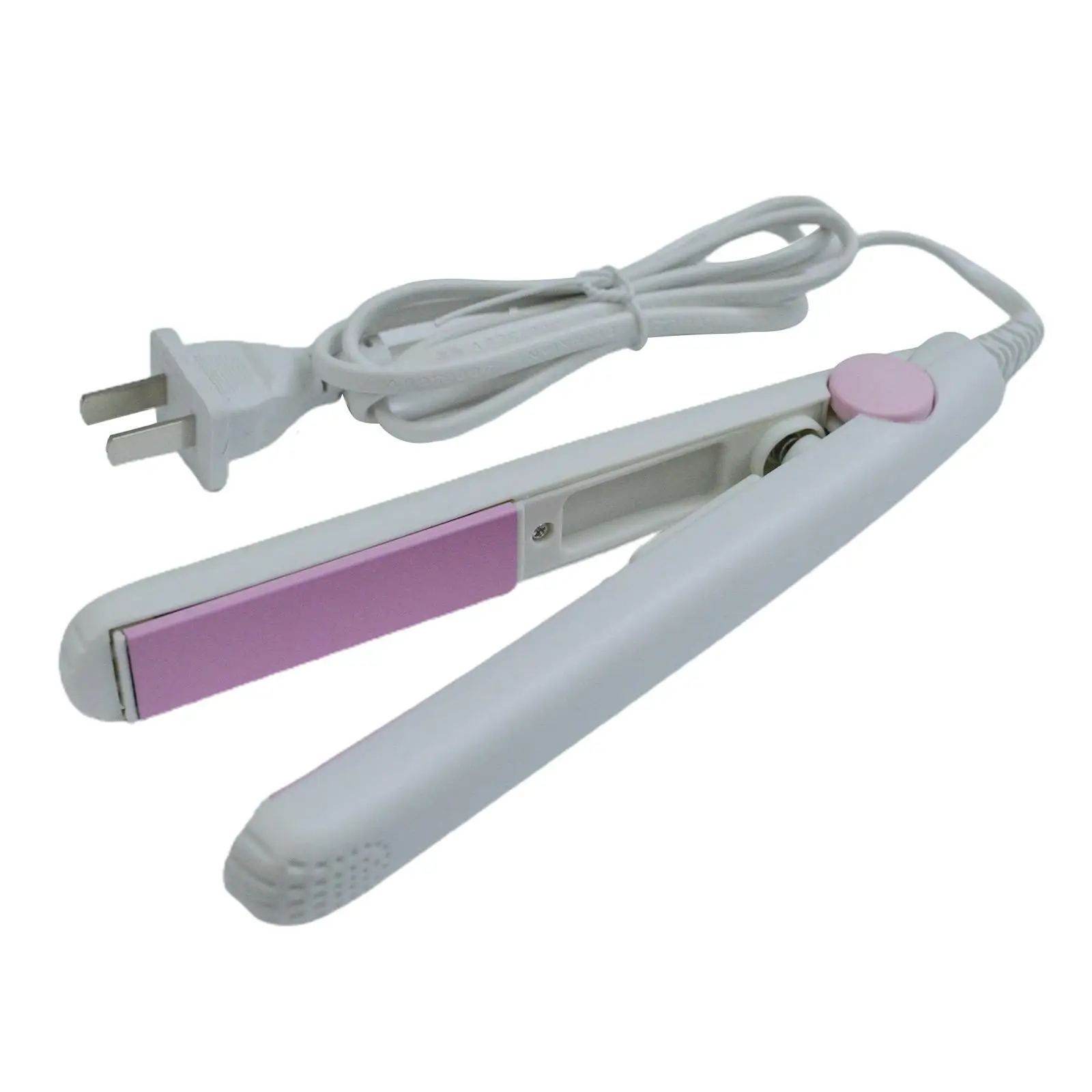 Portable Mini Hair Straightener Flat Iron Curler DIY Hair Styling