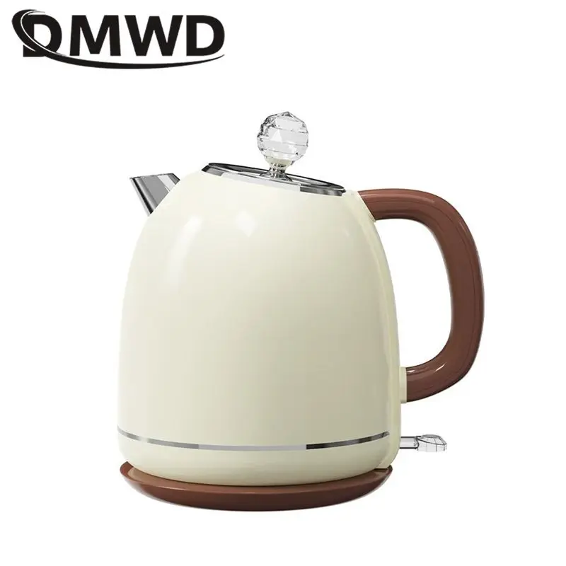 1.7L Intelligent Thermostatic Kettle Stainless steel Liner 1.5KW Fast Boiling Water Boiler Automatic Power off Ant-scalding