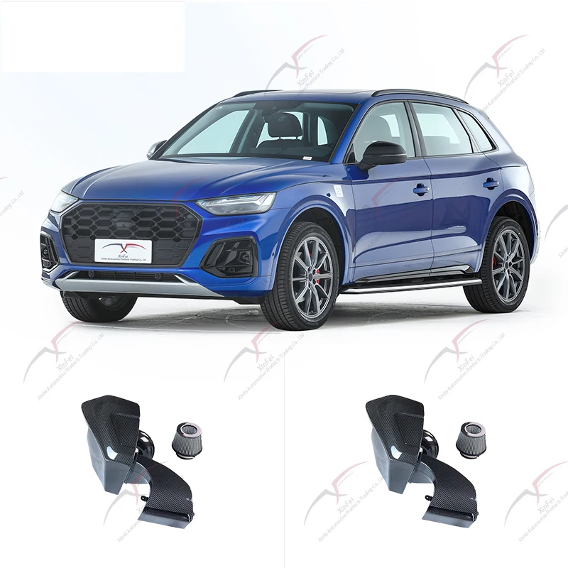 

Suitable For AUDI Q5 B9 2.0T 2018 Automotive Parts Carbon Fiber Cold Intake System Kit Cold Intake Filtration System