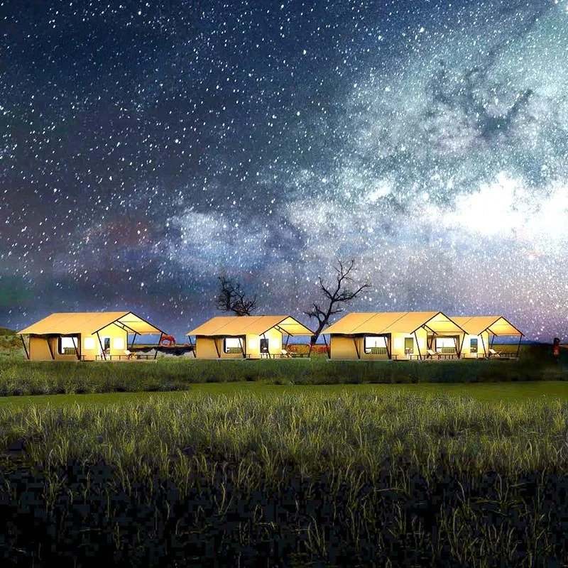 خيمة فاخرة للتخييم في السفاري في الهواء الطلق لودج الصحراء مخصصة المستوى 4 خيمة فاخرة مطلوبة في عطلة الإقامة الفاخرة #6