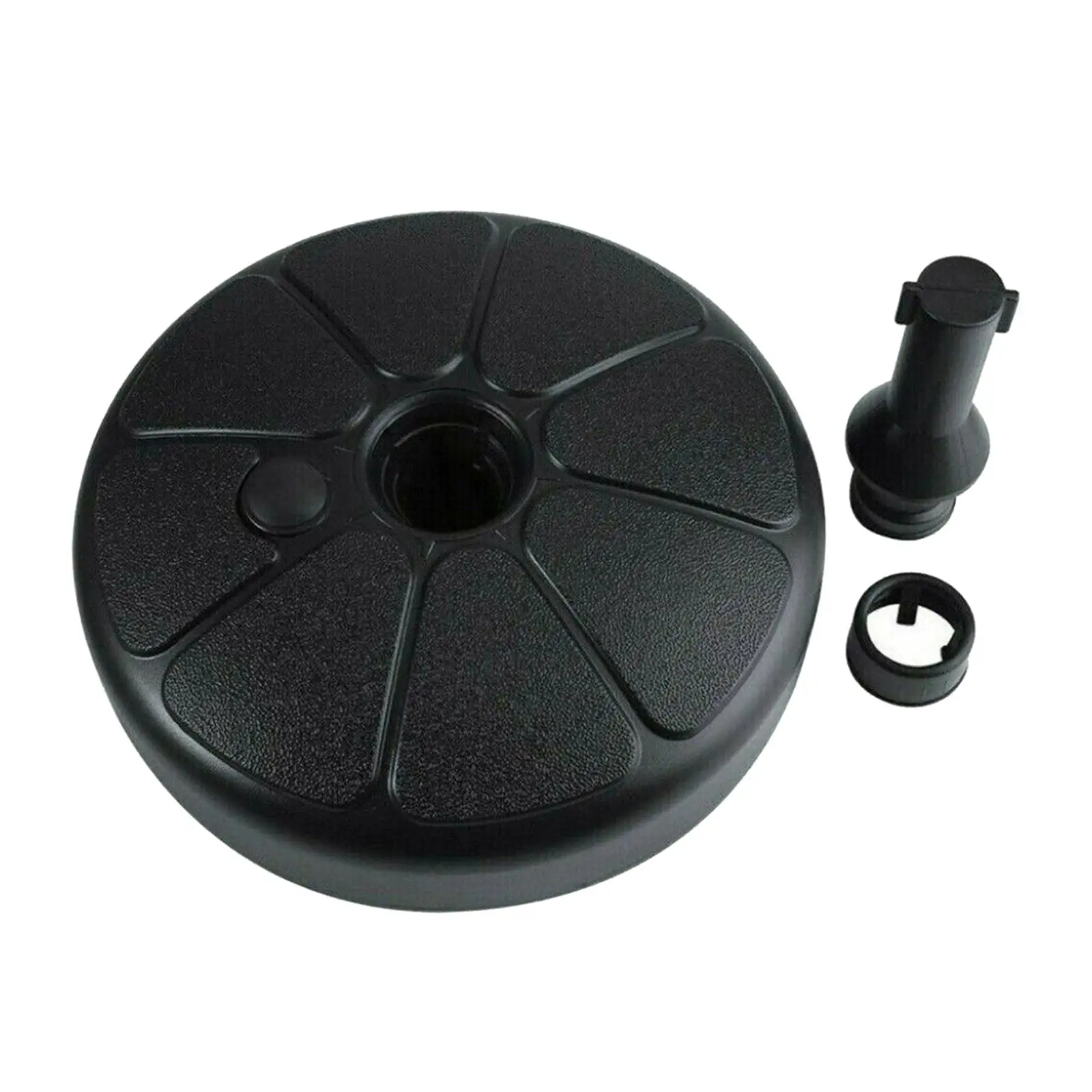 Patio Umbrella Round Base Pole Holder Summer Beach Parasol Sun Shelter Stand